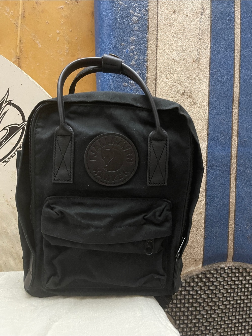 Fjallraven Kanken No. 2 Mini Backpack in Black